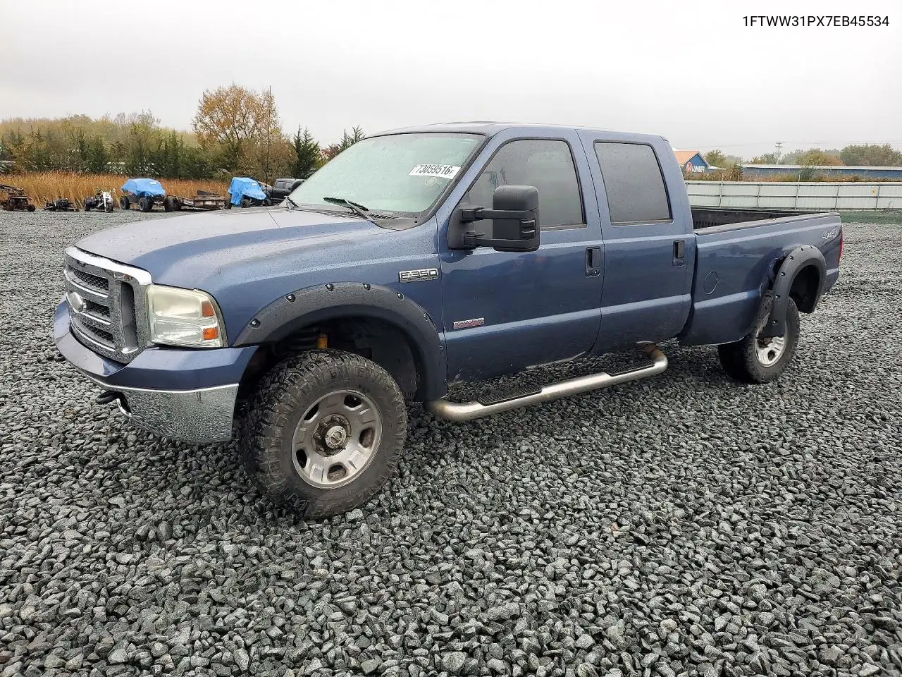 FORD F350 2007, VIN 1FTWW31PX7EB45534