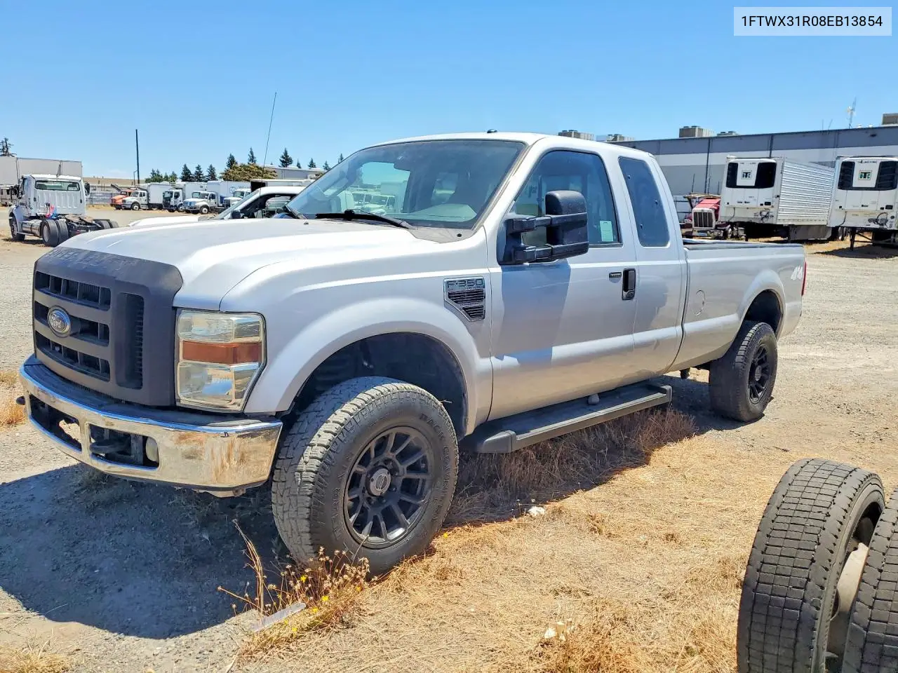 FORD F350 2008, VIN 1FTWX31R08EB13854