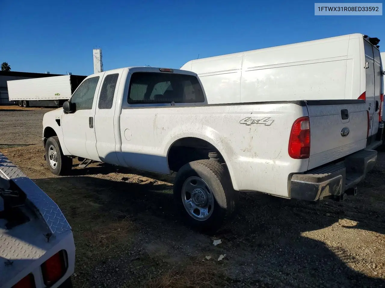 2008 FORD F350 VIN 1FTWX31R08ED33592 — фото 2
