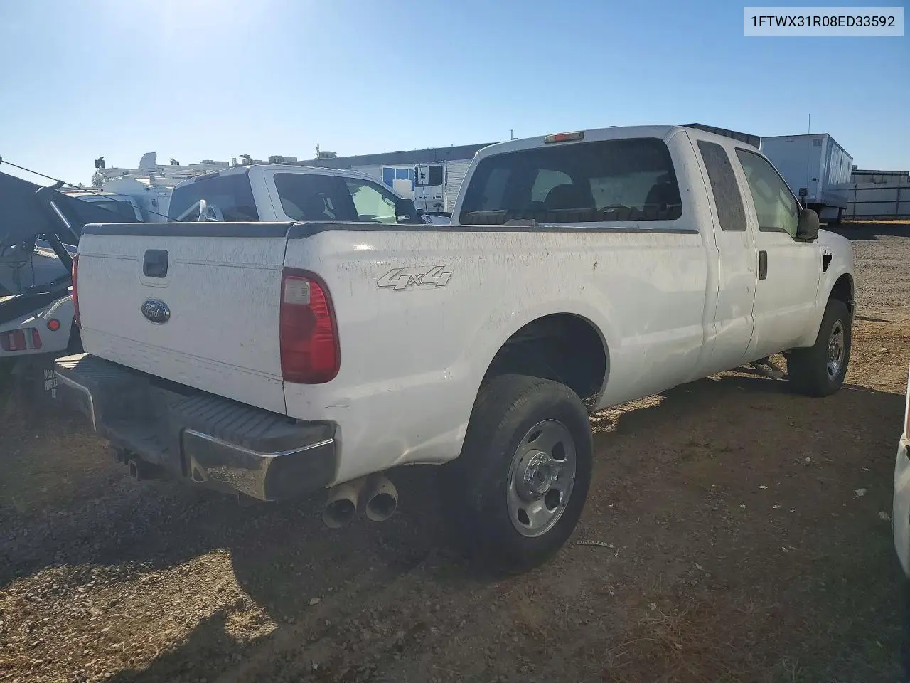 2008 FORD F350 VIN 1FTWX31R08ED33592 — фото 3