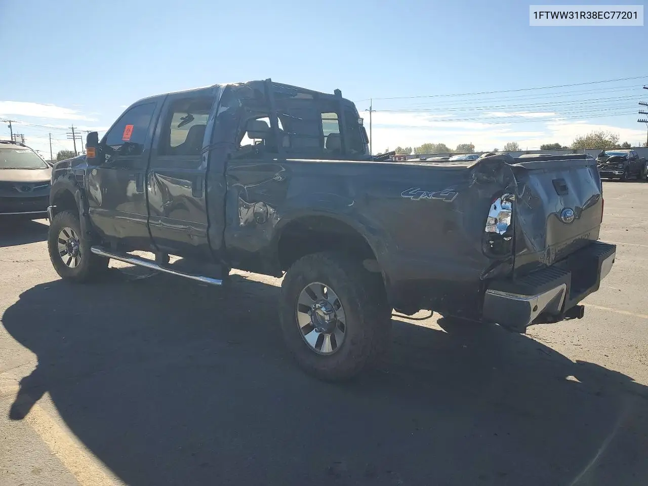 2008 FORD F350 VIN 1FTWW31R38EC77201 — фото 2