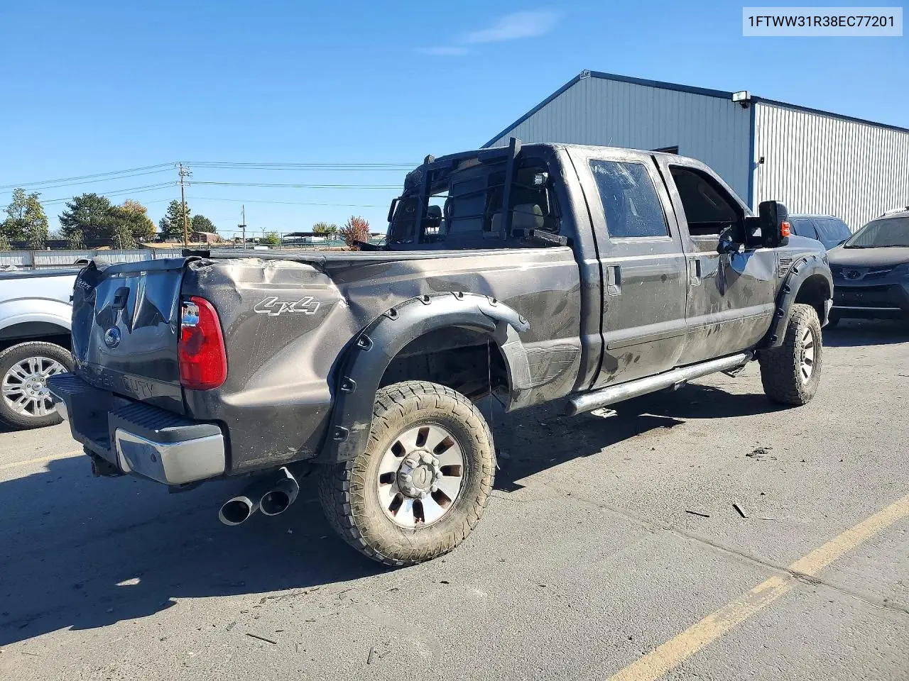 2008 FORD F350 VIN 1FTWW31R38EC77201 — фото 3