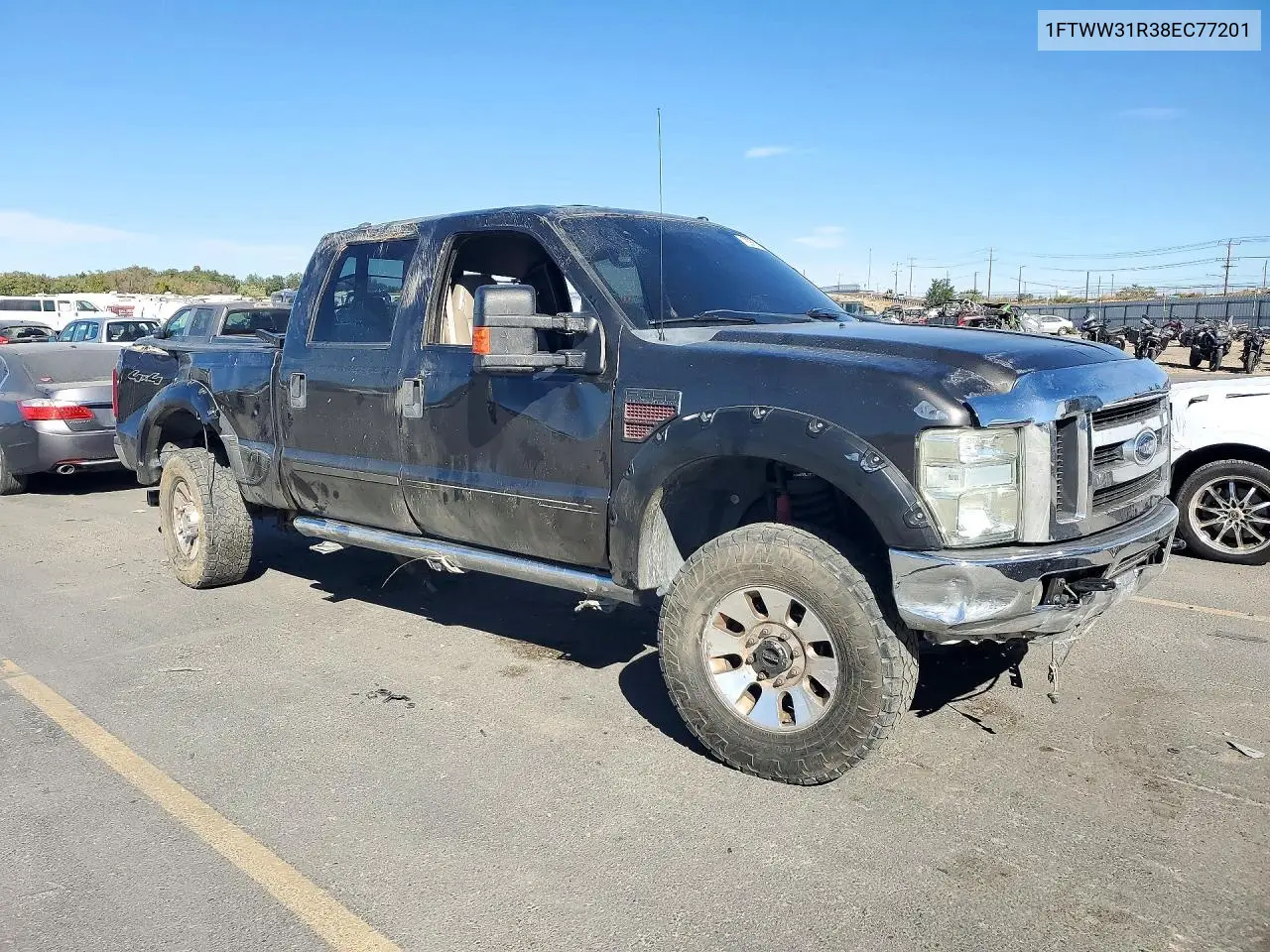2008 FORD F350 VIN 1FTWW31R38EC77201 — фото 4