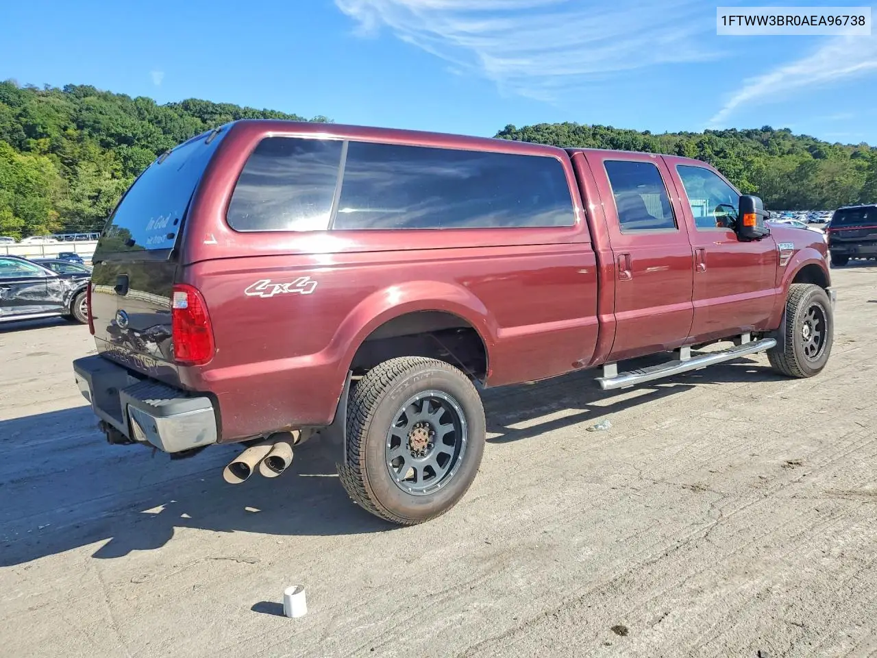 2010 FORD F350 VIN 1FTWW3BR0AEA96738 — фото 3