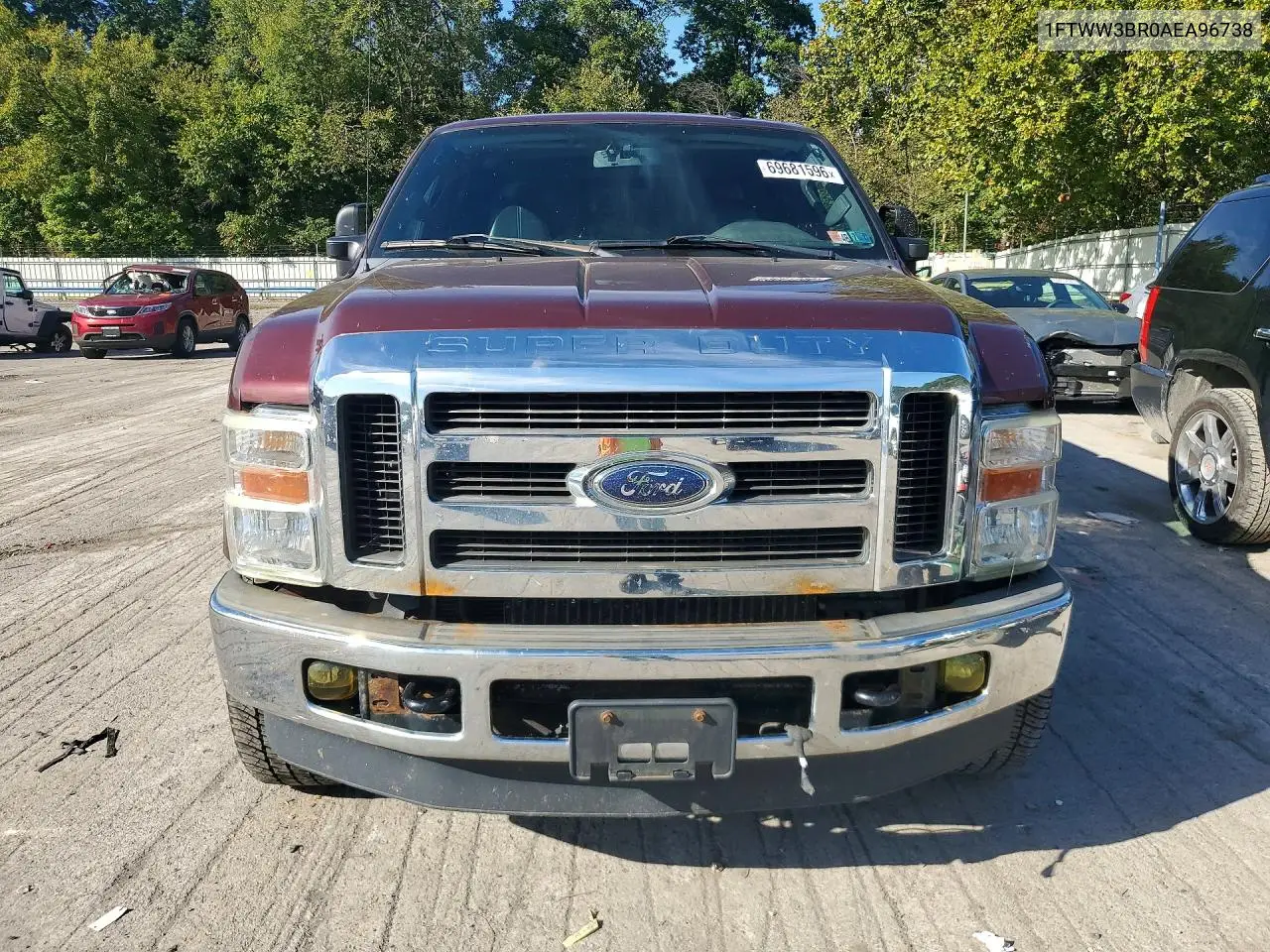 2010 FORD F350 VIN 1FTWW3BR0AEA96738 — фото 5