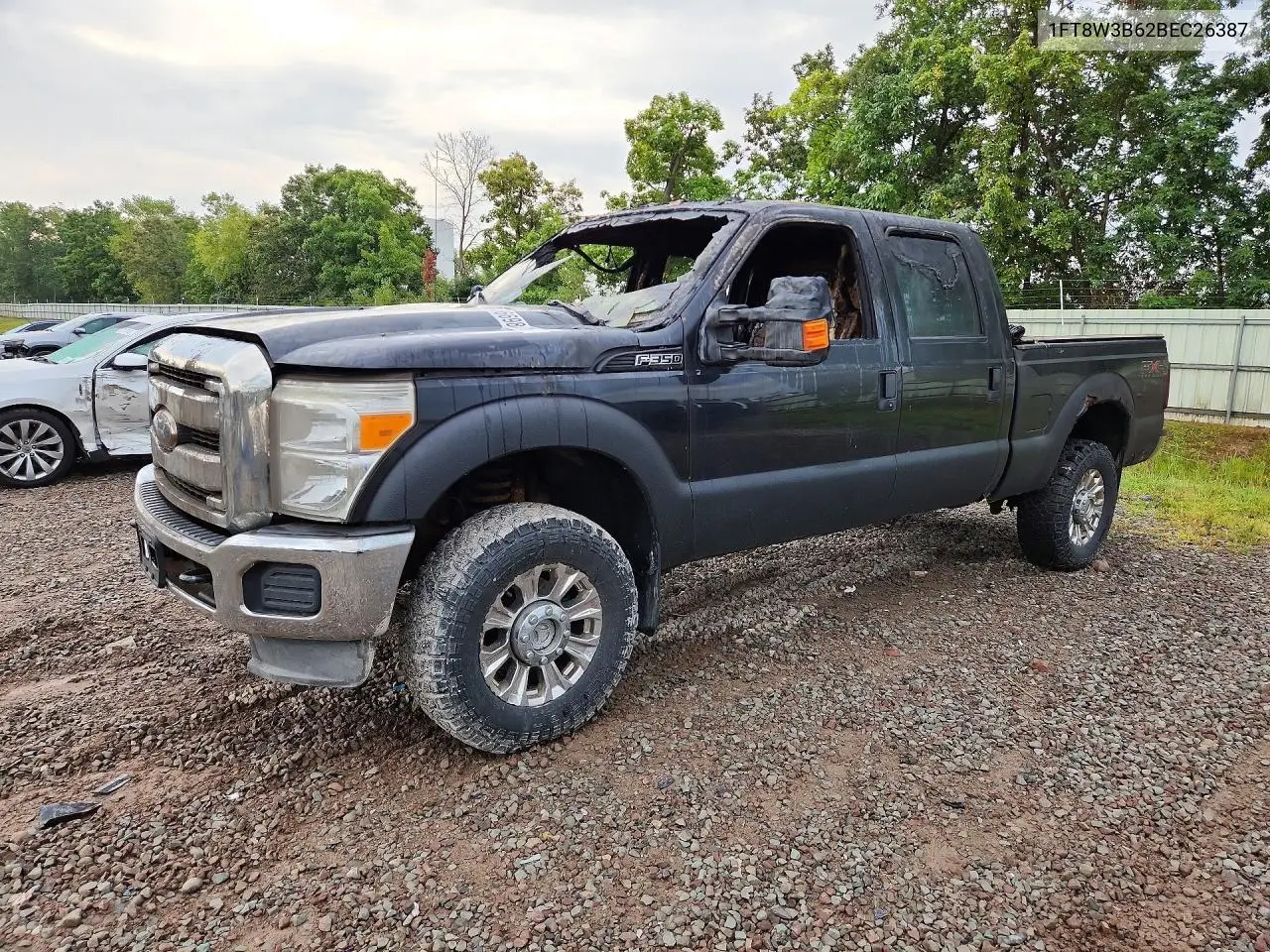 FORD F350 2011, VIN 1FT8W3B62BEC26387
