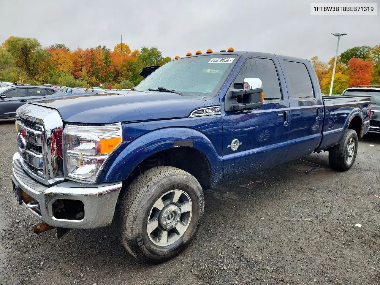FORD F350 2011, VIN 1FT8W3BT8BEB71319