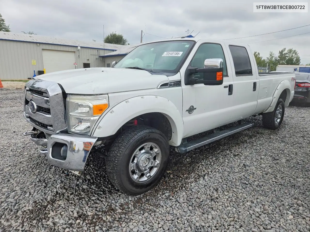 FORD F350 2012, VIN 1FT8W3BT8CEB00722