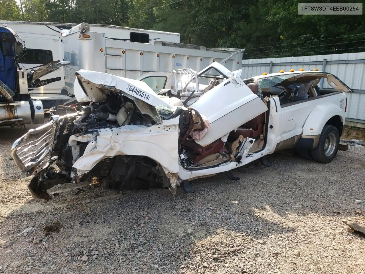 FORD F350 2014, VIN 1FT8W3DT4EEB00264