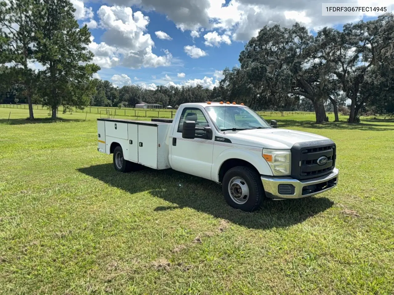 FORD F350 2015, VIN 1FDRF3G67FEC14945