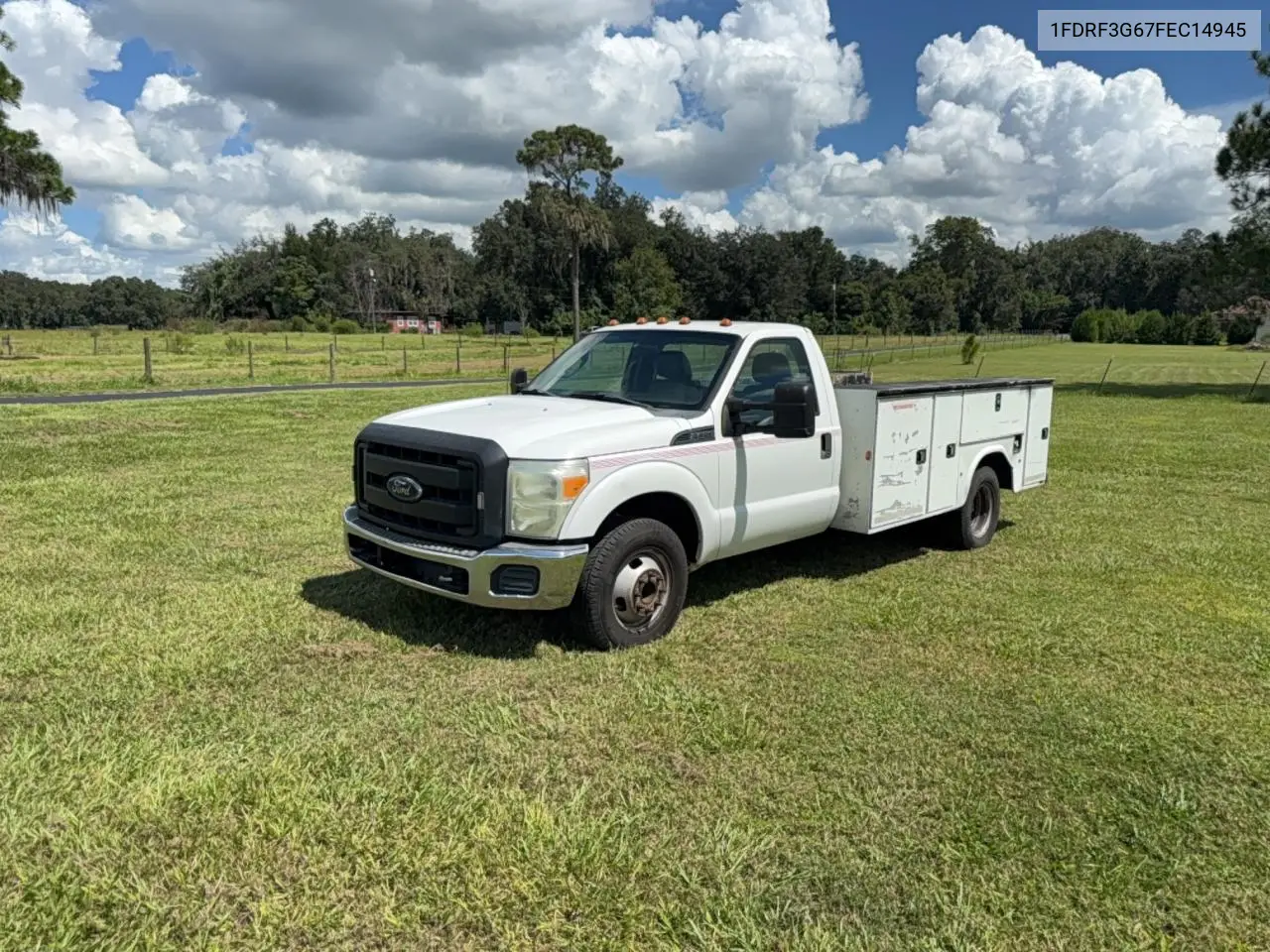 2015 FORD F350 VIN 1FDRF3G67FEC14945 — фото 2