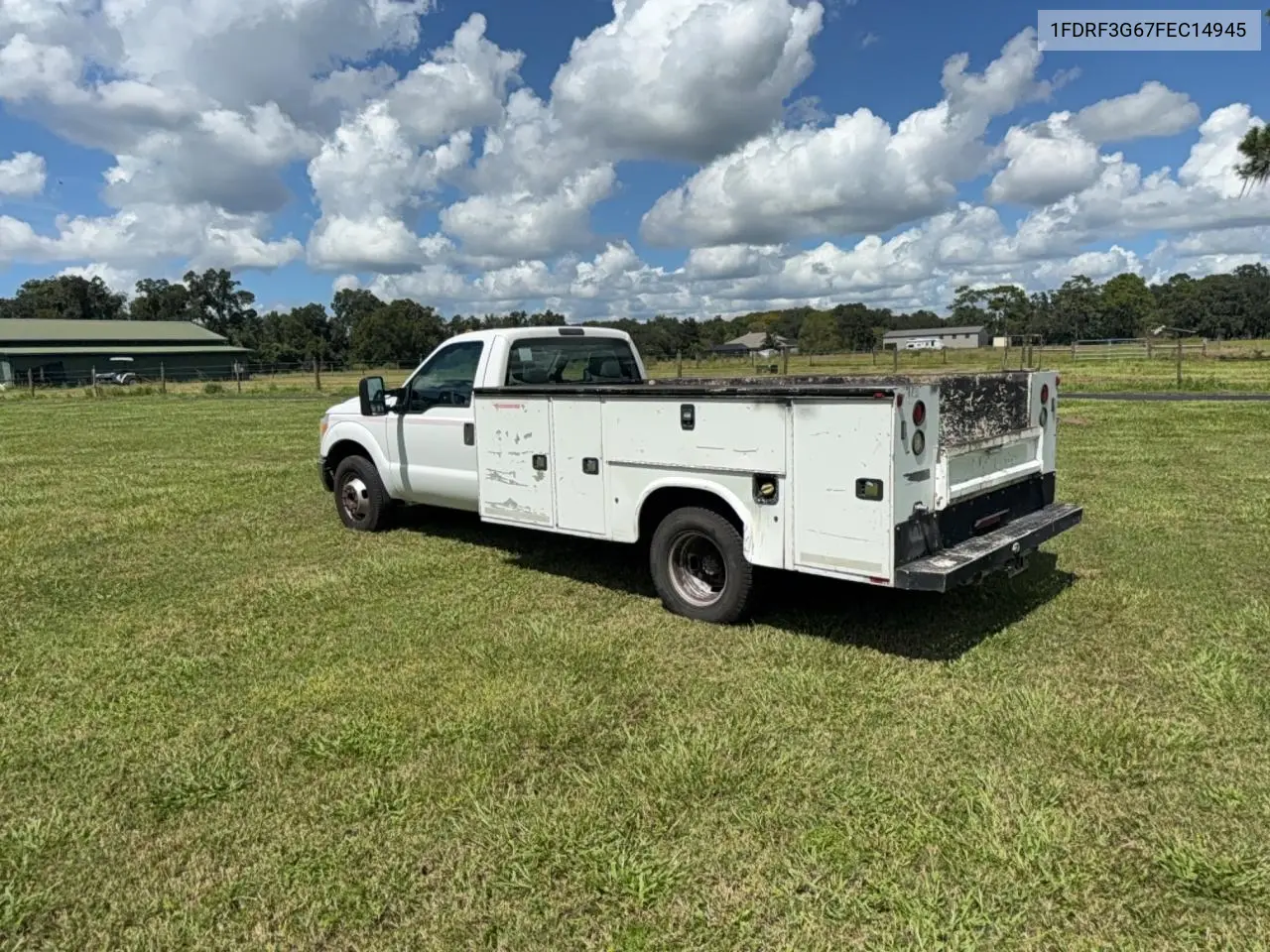 2015 FORD F350 VIN 1FDRF3G67FEC14945 — фото 3