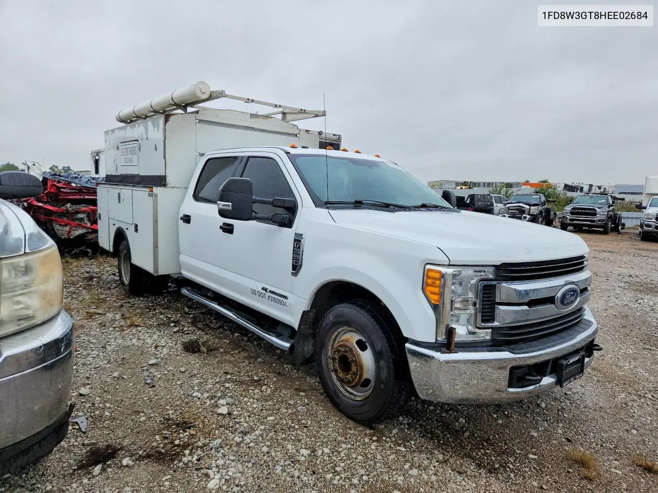 2017 FORD F350 VIN 1FD8W3GT8HEE02684 — фото 4