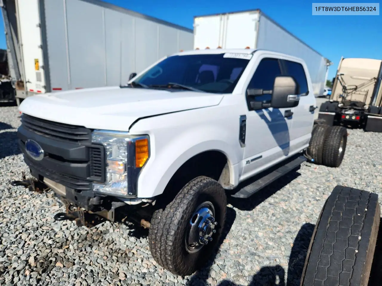 FORD F350 2017, VIN 1FT8W3DT6HEB56324
