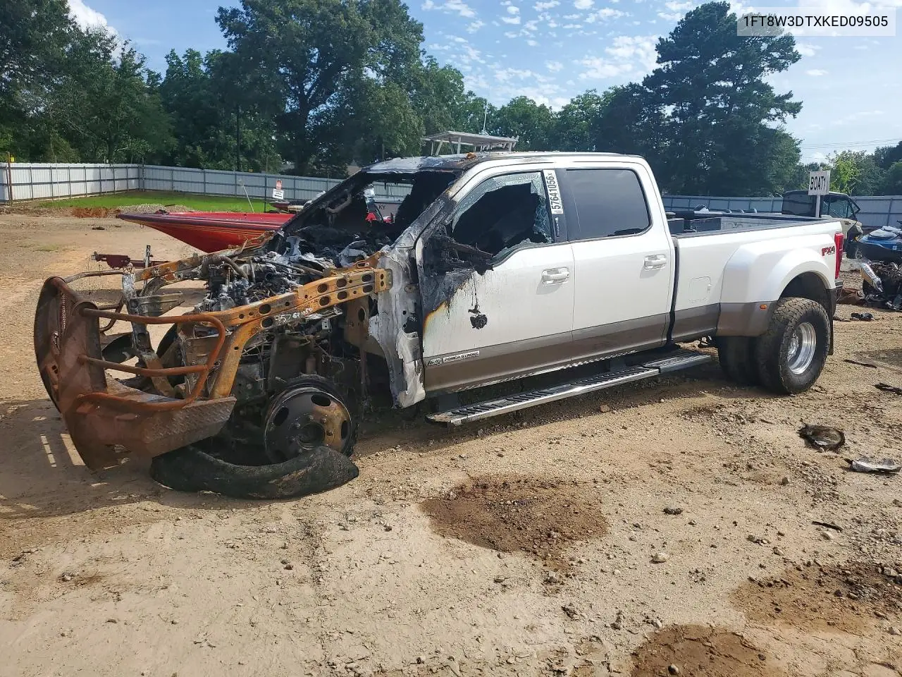 FORD F350 2019, VIN 1FT8W3DTXKED09505