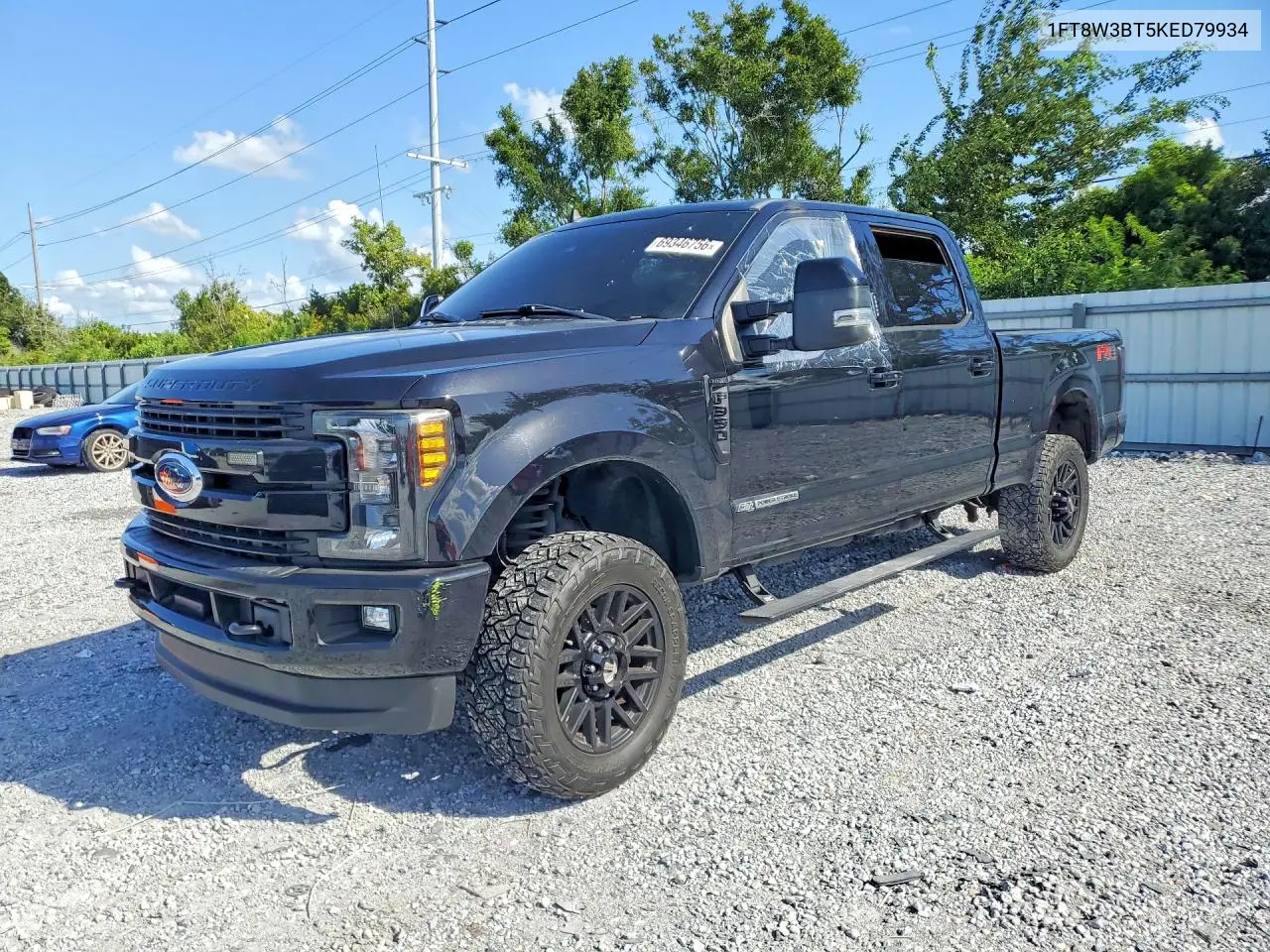 FORD F350 2019, VIN 1FT8W3BT5KED79934