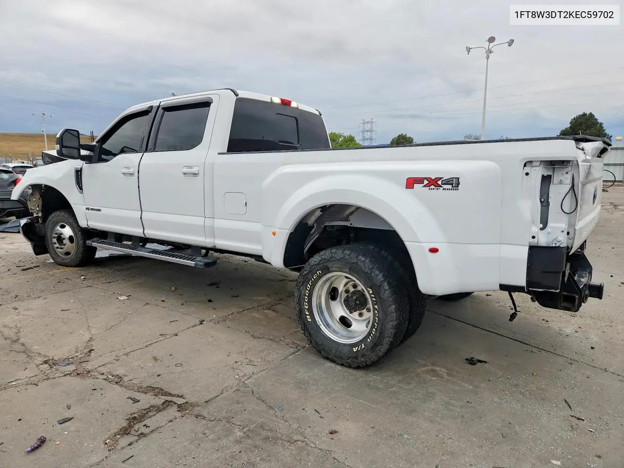 2019 FORD F350 VIN 1FT8W3DT2KEC59702 — фото 2