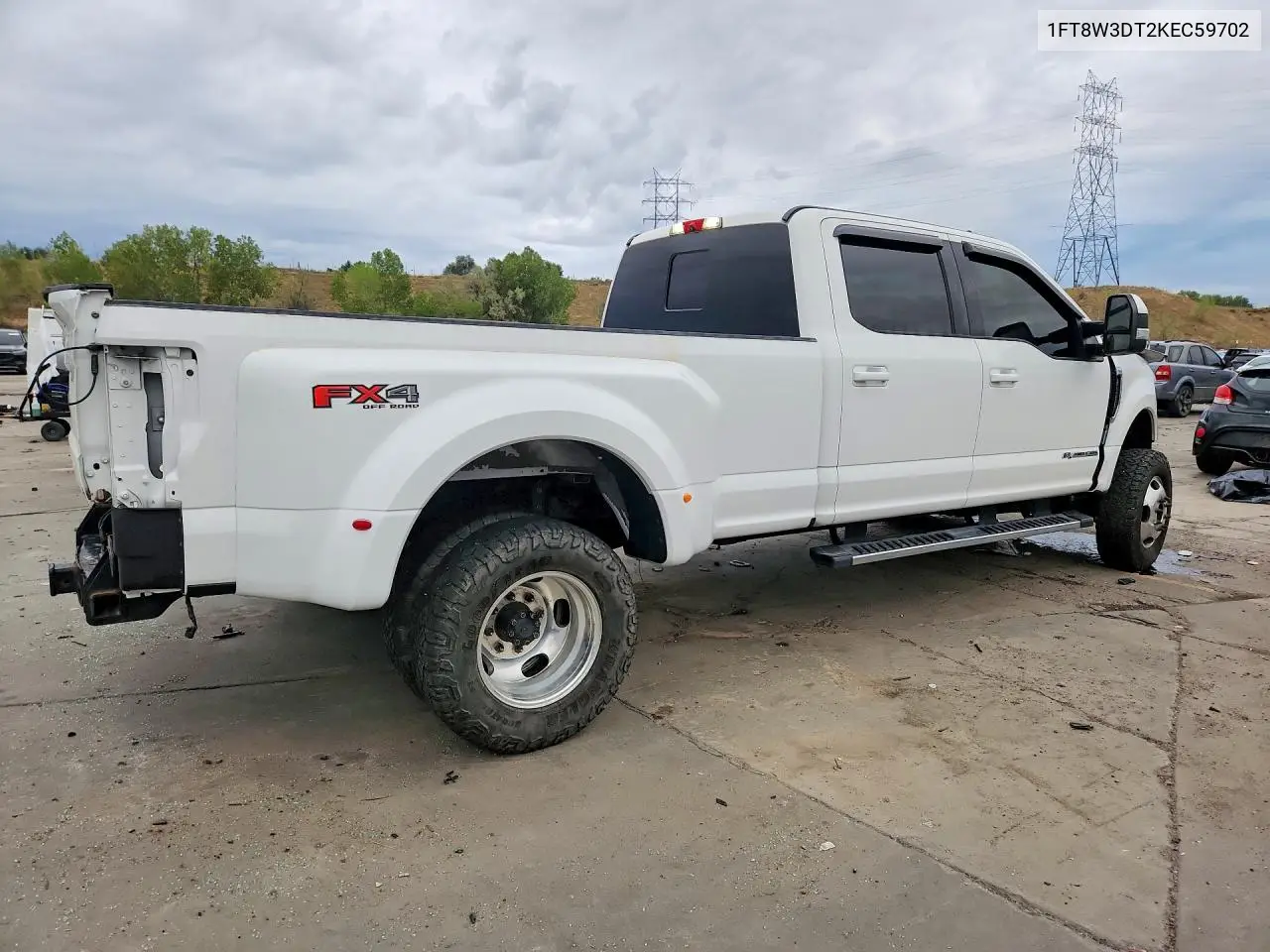 2019 FORD F350 VIN 1FT8W3DT2KEC59702 — фото 3