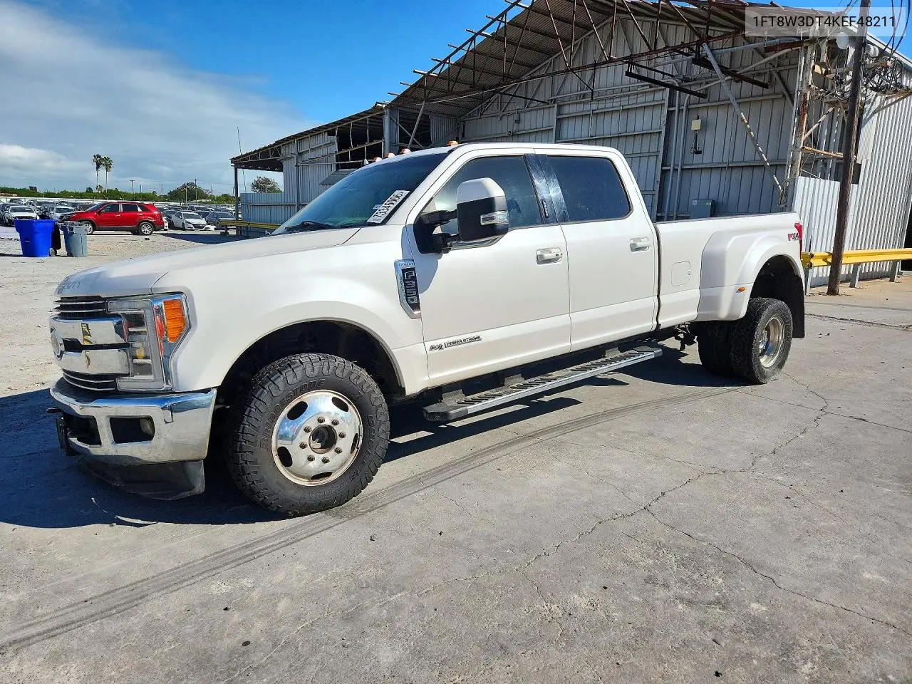 FORD F350 2019, VIN 1FT8W3DT4KEF48211