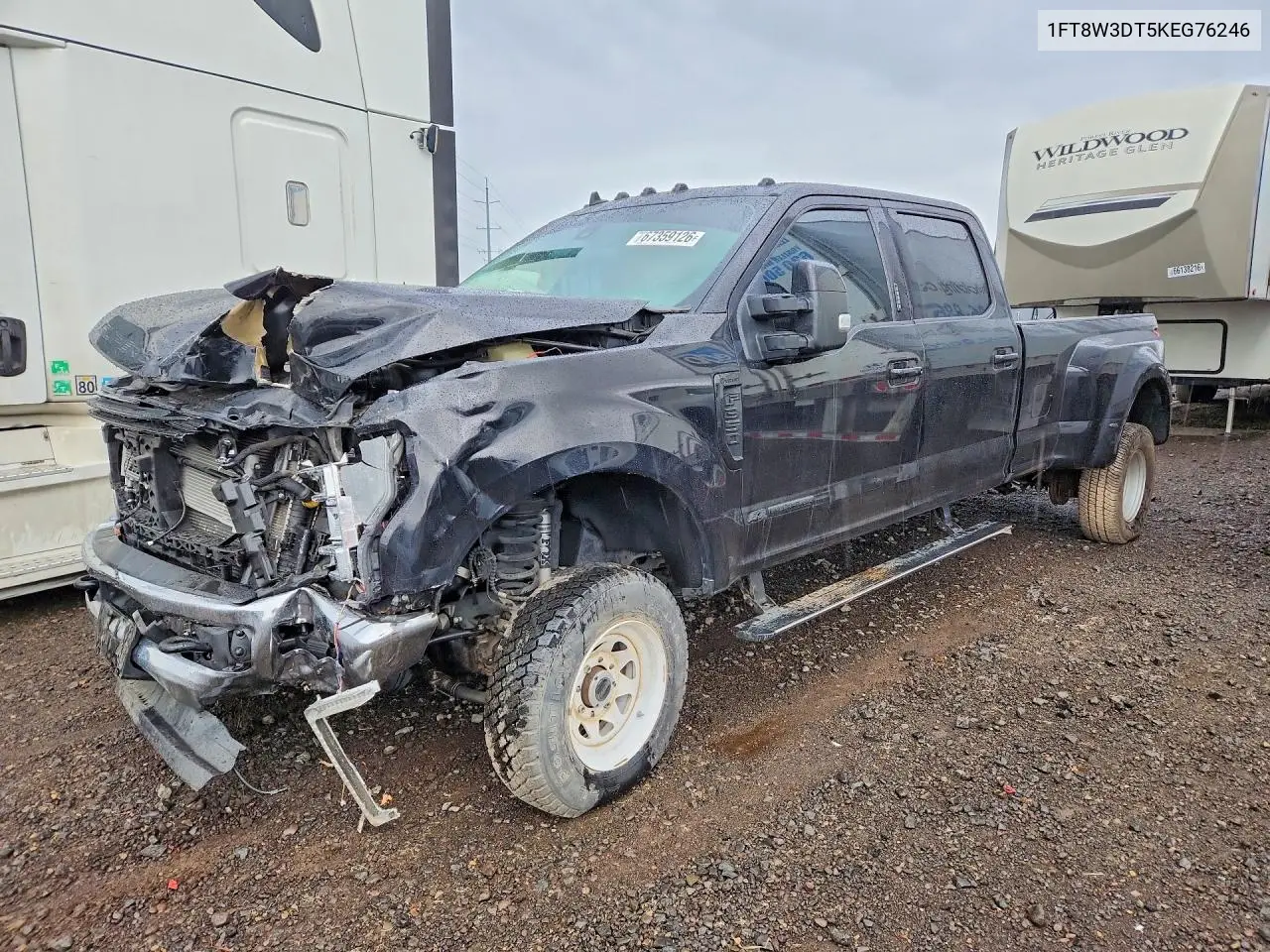FORD F350 2020, VIN 1FT8W3DT5KEG76246