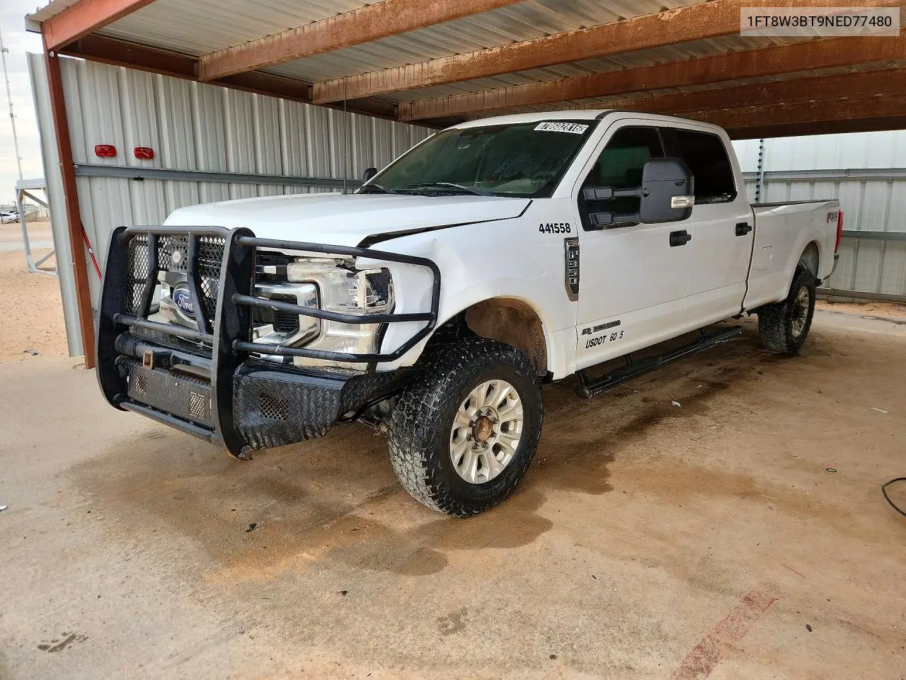 FORD F350 2022, VIN 1FT8W3BT9NED77480