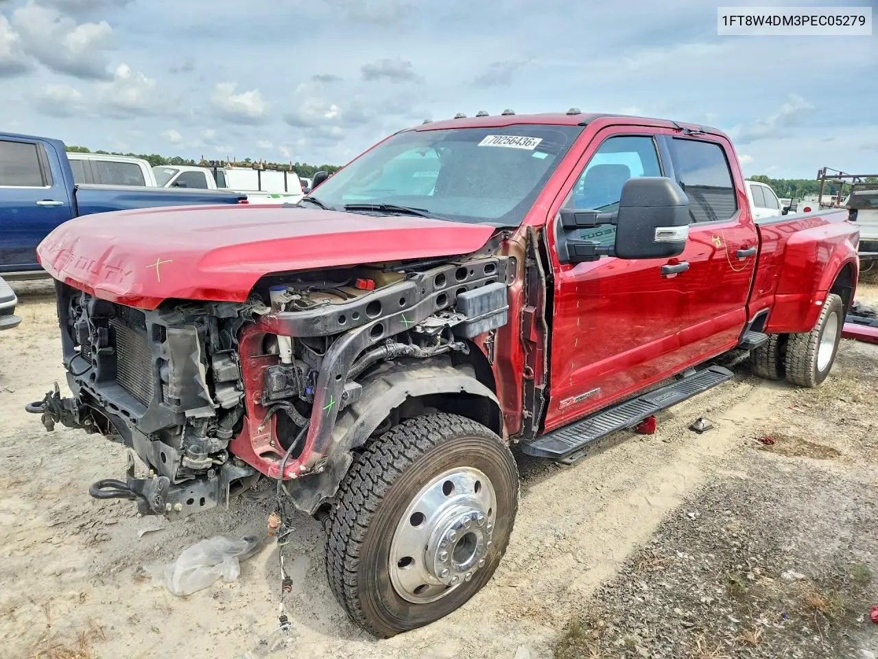 FORD F450 2023, VIN 1FT8W4DM3PEC05279