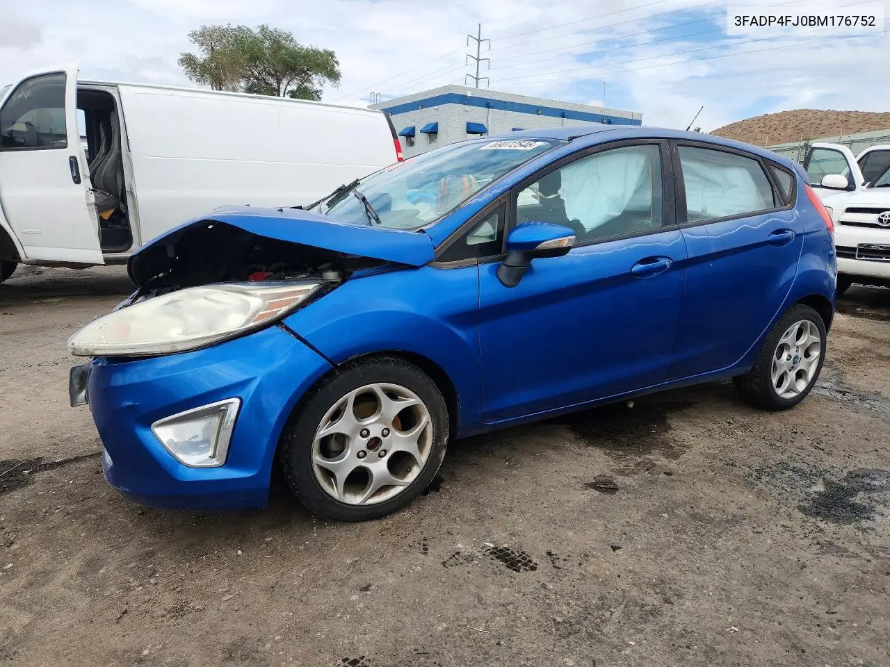FORD FIESTA 2011, VIN 3FADP4FJ0BM176752