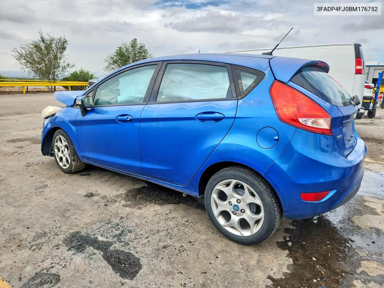 2011 FORD FIESTA VIN 3FADP4FJ0BM176752 — фото 2
