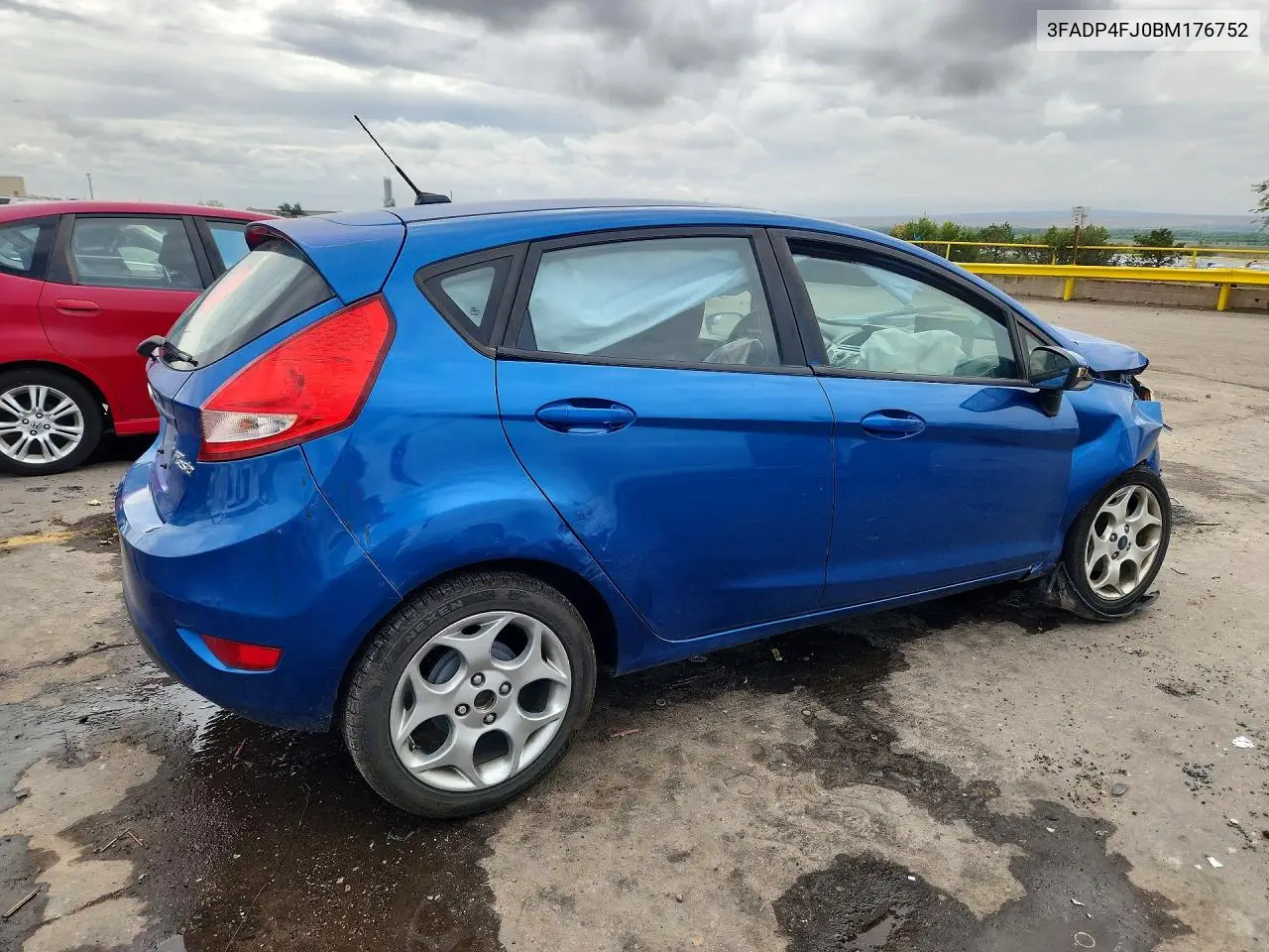 2011 FORD FIESTA VIN 3FADP4FJ0BM176752 — фото 3