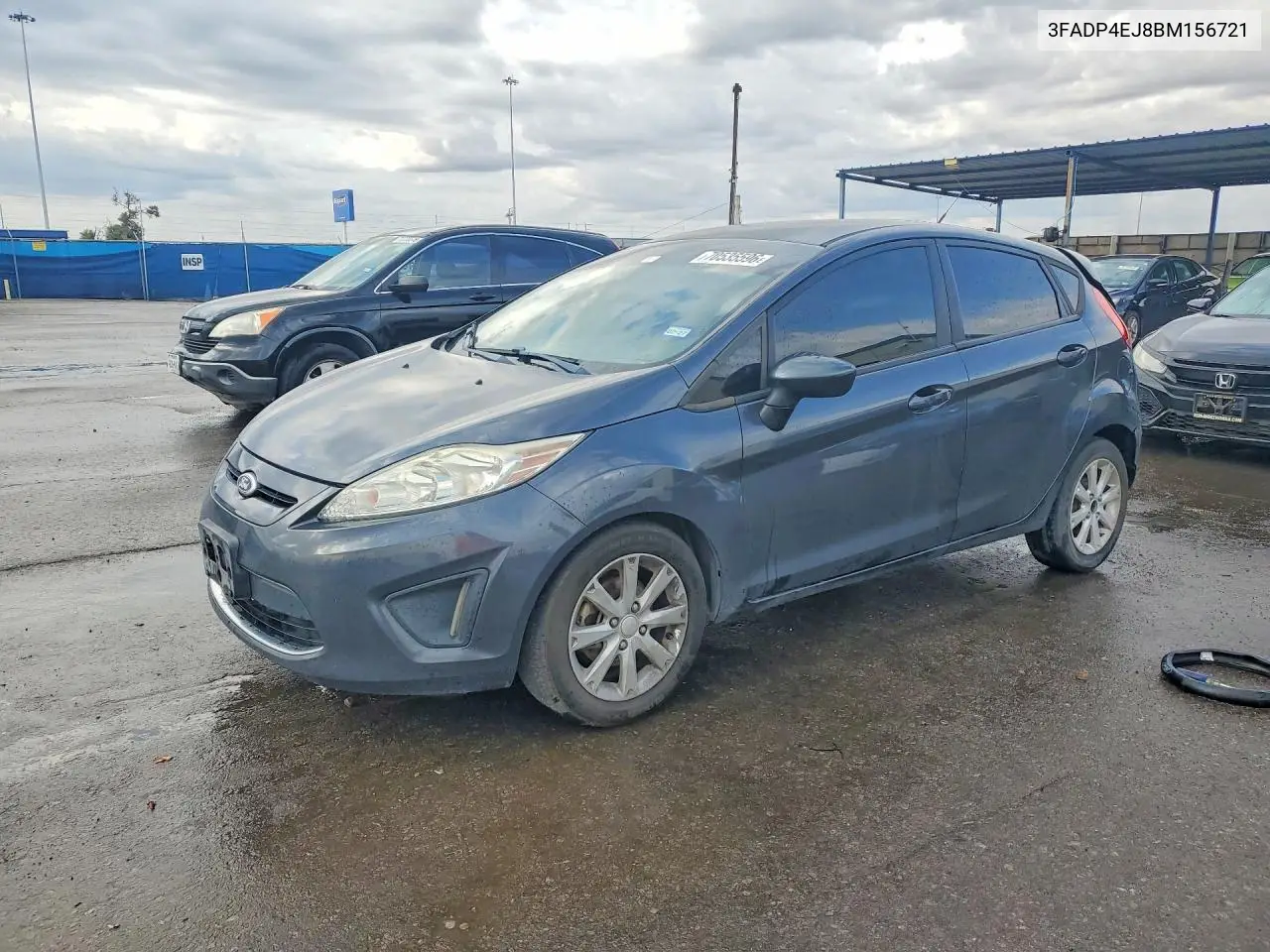 FORD FIESTA 2011, VIN 3FADP4EJ8BM156721