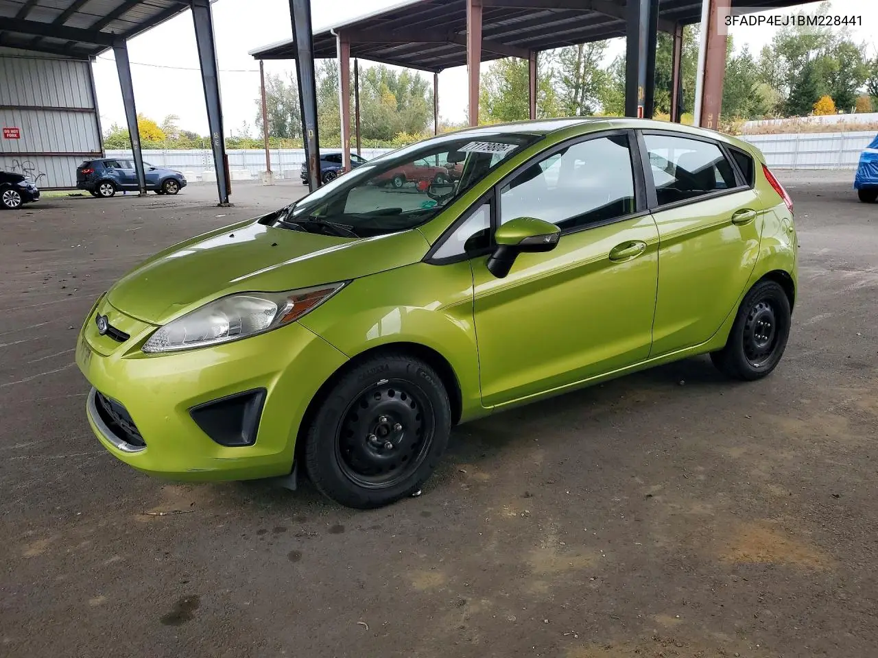 FORD FIESTA 2011, VIN 3FADP4EJ1BM228441