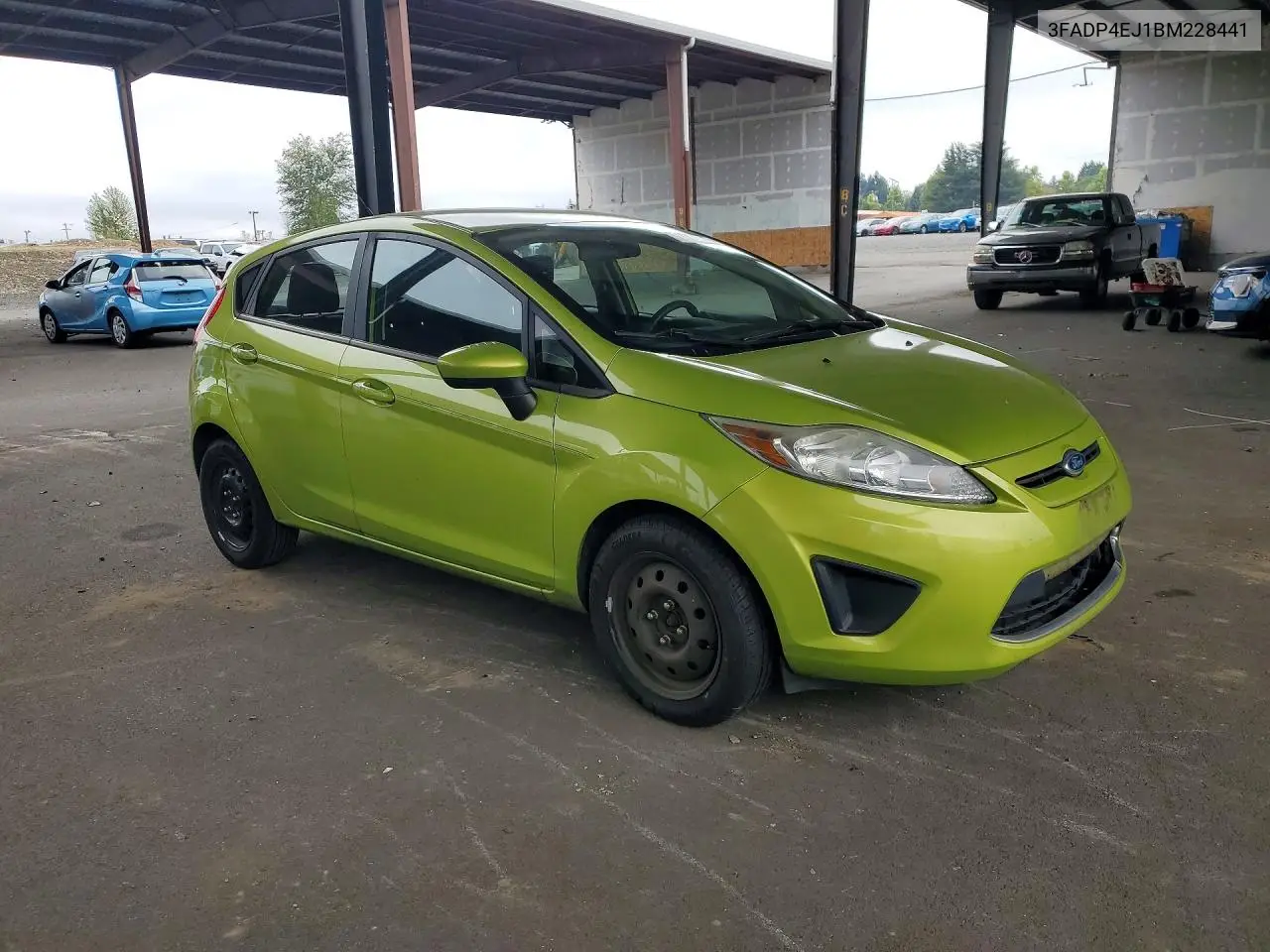 2011 FORD FIESTA VIN 3FADP4EJ1BM228441 — фото 4