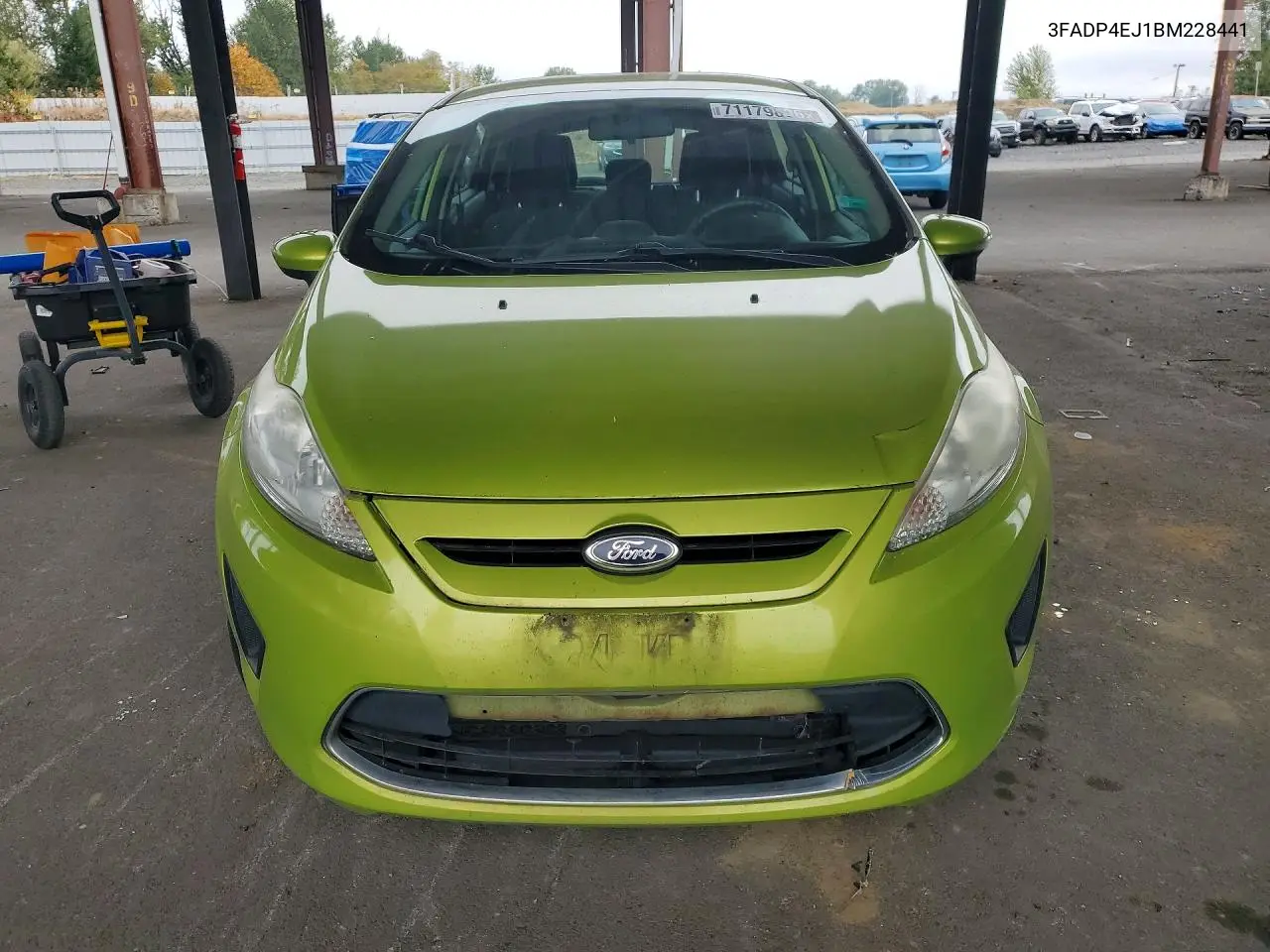 2011 FORD FIESTA VIN 3FADP4EJ1BM228441 — фото 5