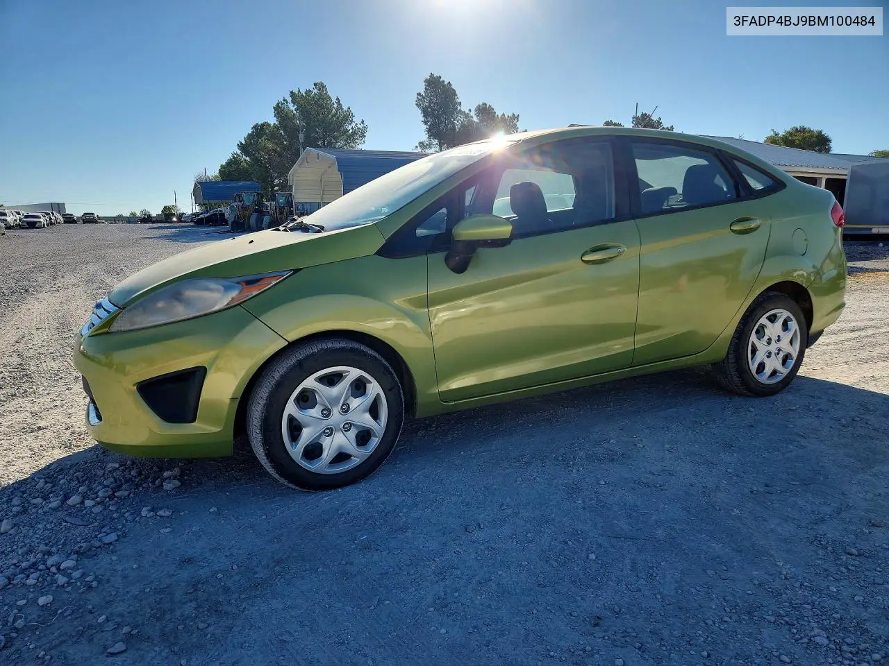 FORD FIESTA 2011, VIN 3FADP4BJ9BM100484