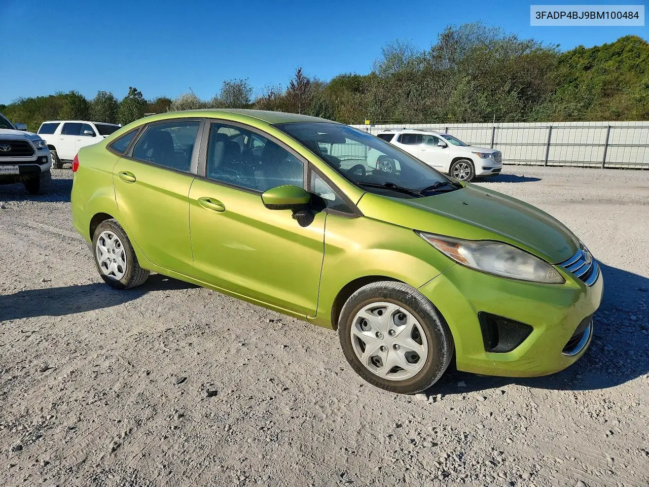 2011 FORD FIESTA VIN 3FADP4BJ9BM100484 — фото 4