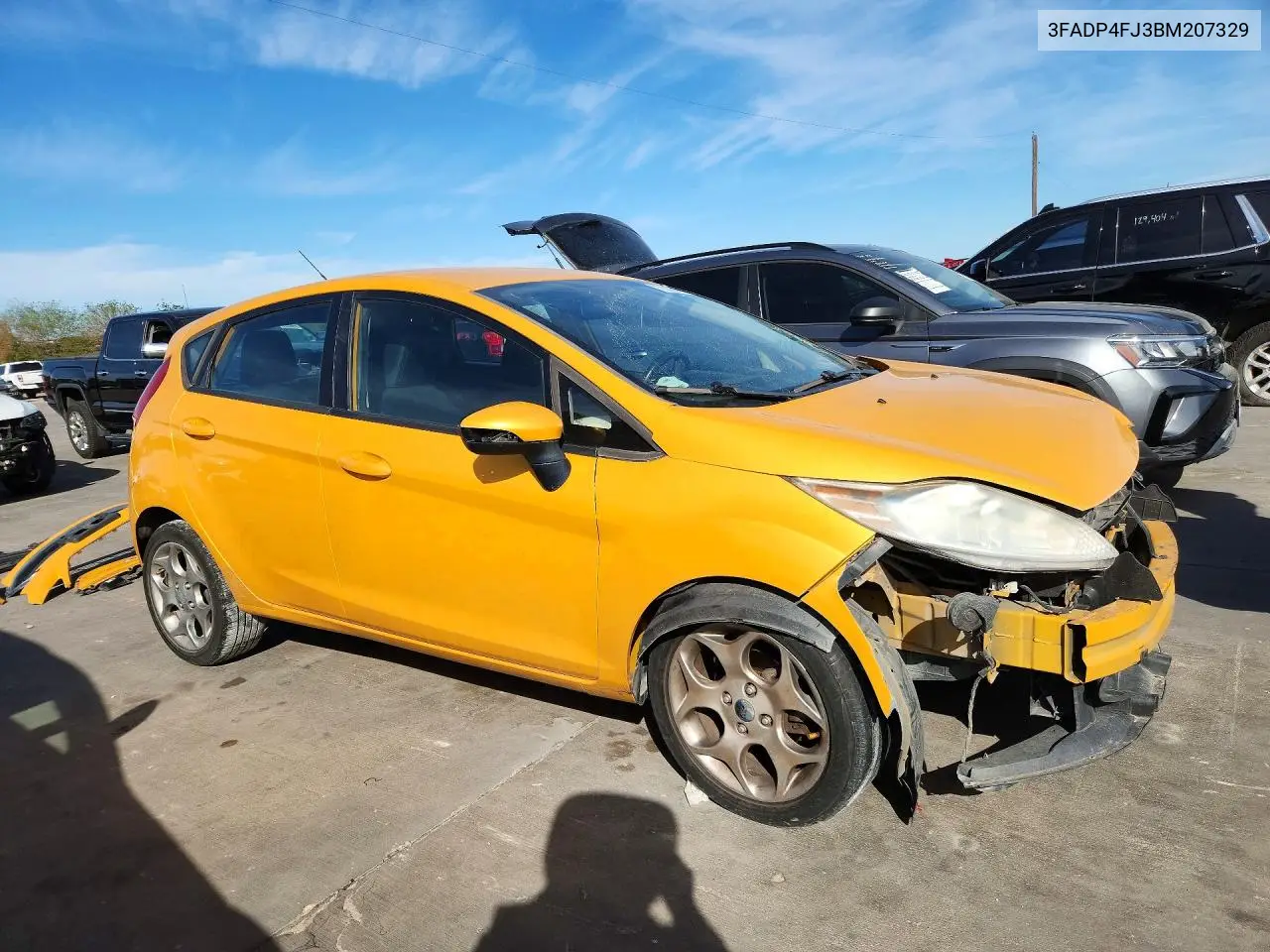 2011 FORD FIESTA VIN 3FADP4FJ3BM207329 — фото 4