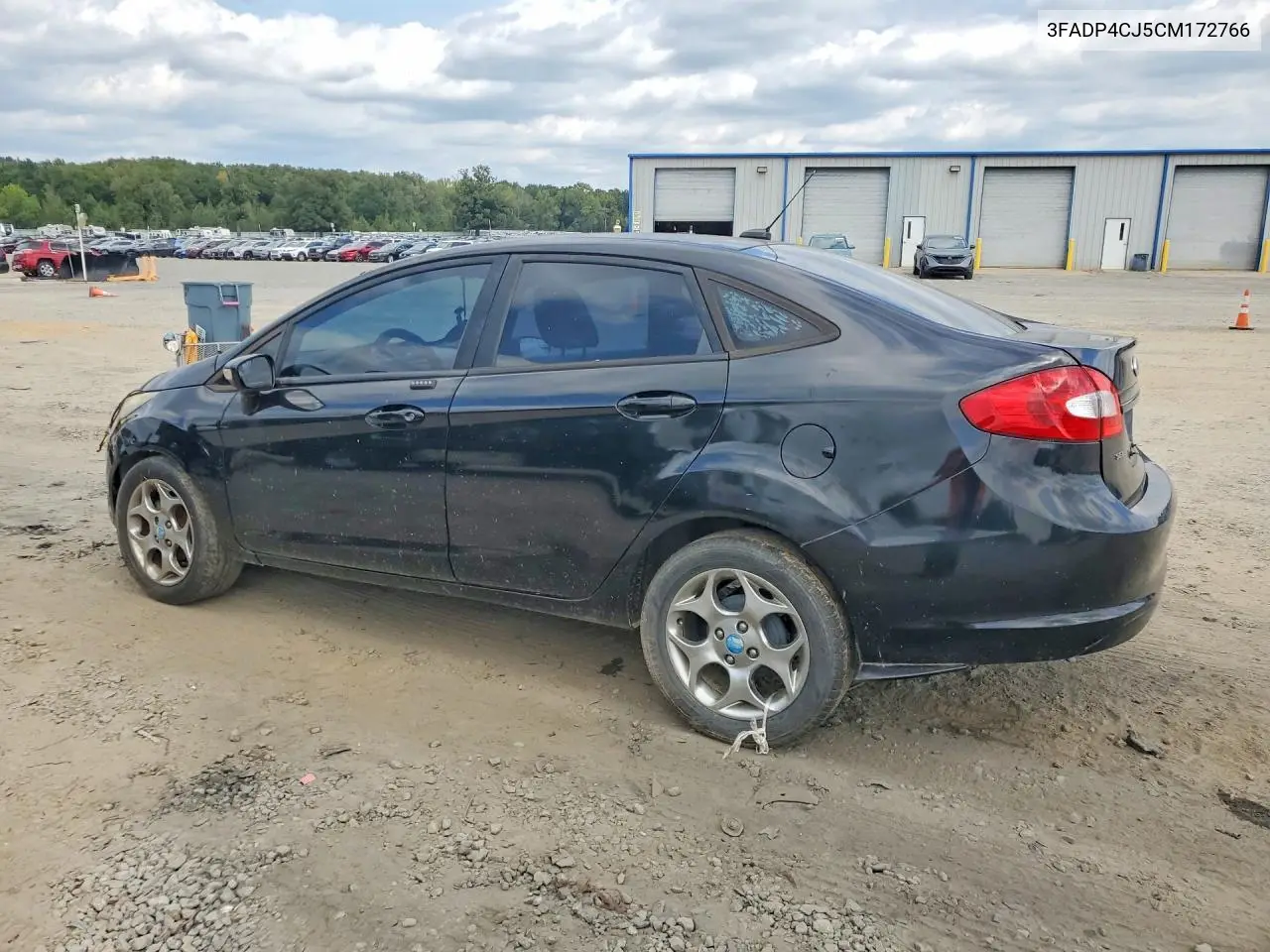 2012 FORD FIESTA VIN 3FADP4CJ5CM172766 — фото 2