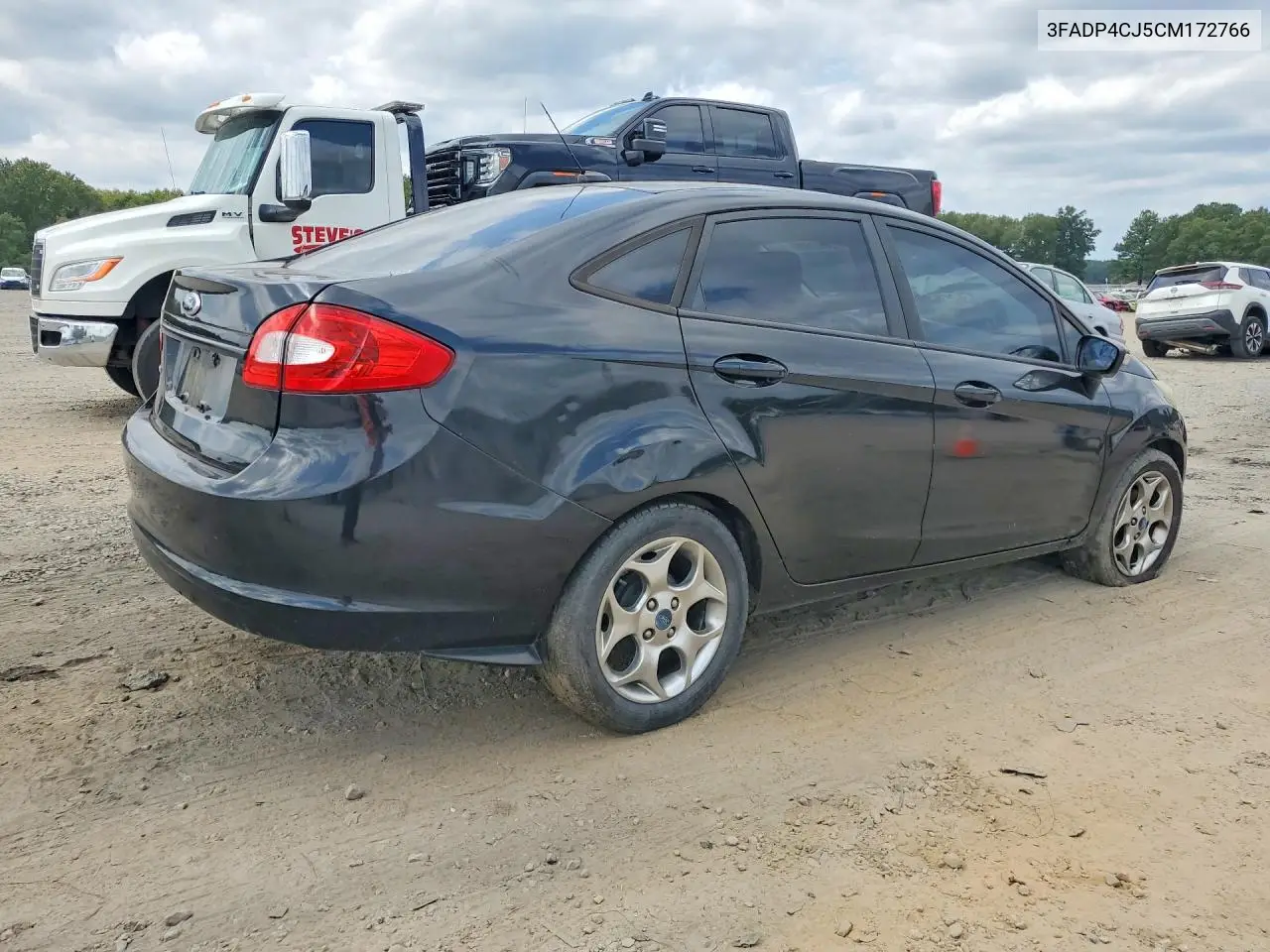 2012 FORD FIESTA VIN 3FADP4CJ5CM172766 — фото 3