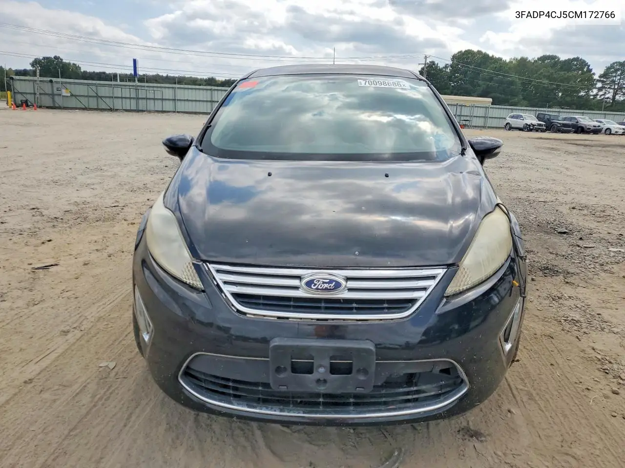 2012 FORD FIESTA VIN 3FADP4CJ5CM172766 — фото 5
