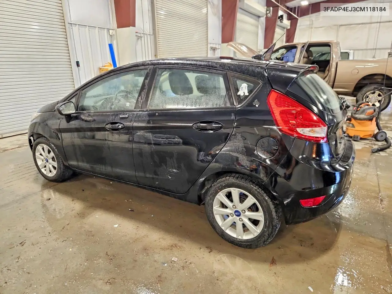 2012 FORD FIESTA VIN 3FADP4EJ3CM118184 — фото 2