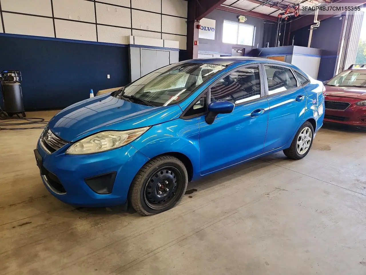 FORD FIESTA 2012, VIN 3FADP4BJ7CM155355