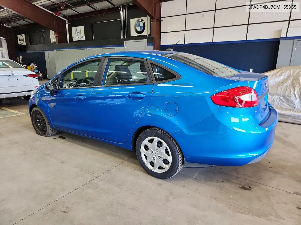 2012 FORD FIESTA VIN 3FADP4BJ7CM155355 — фото 2
