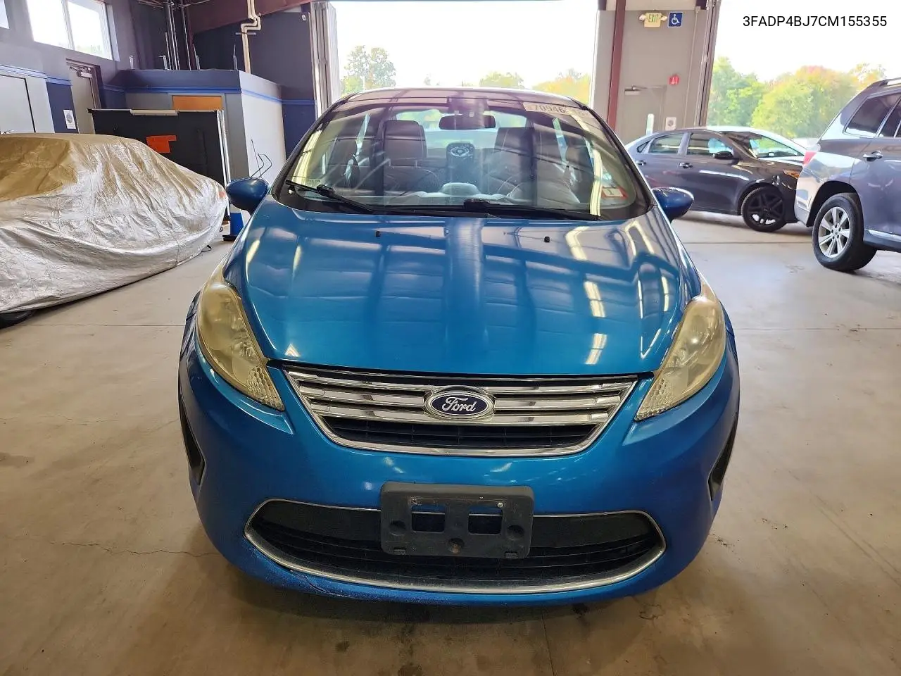 2012 FORD FIESTA VIN 3FADP4BJ7CM155355 — фото 5