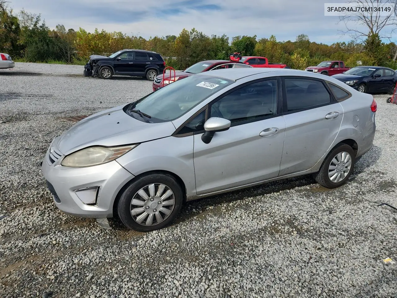 FORD FIESTA 2012, VIN 3FADP4AJ7CM134149