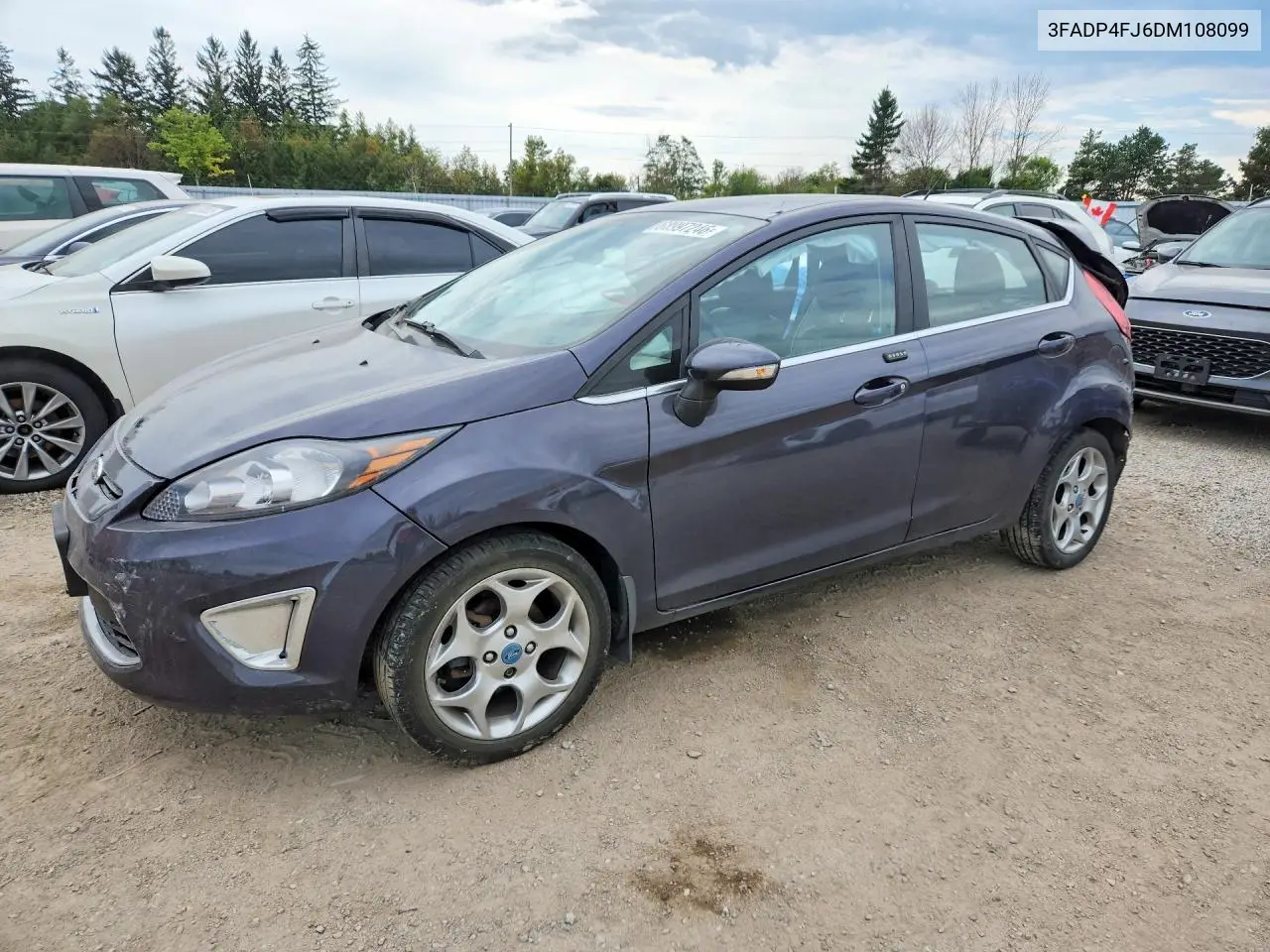 FORD FIESTA 2013, VIN 3FADP4FJ6DM108099