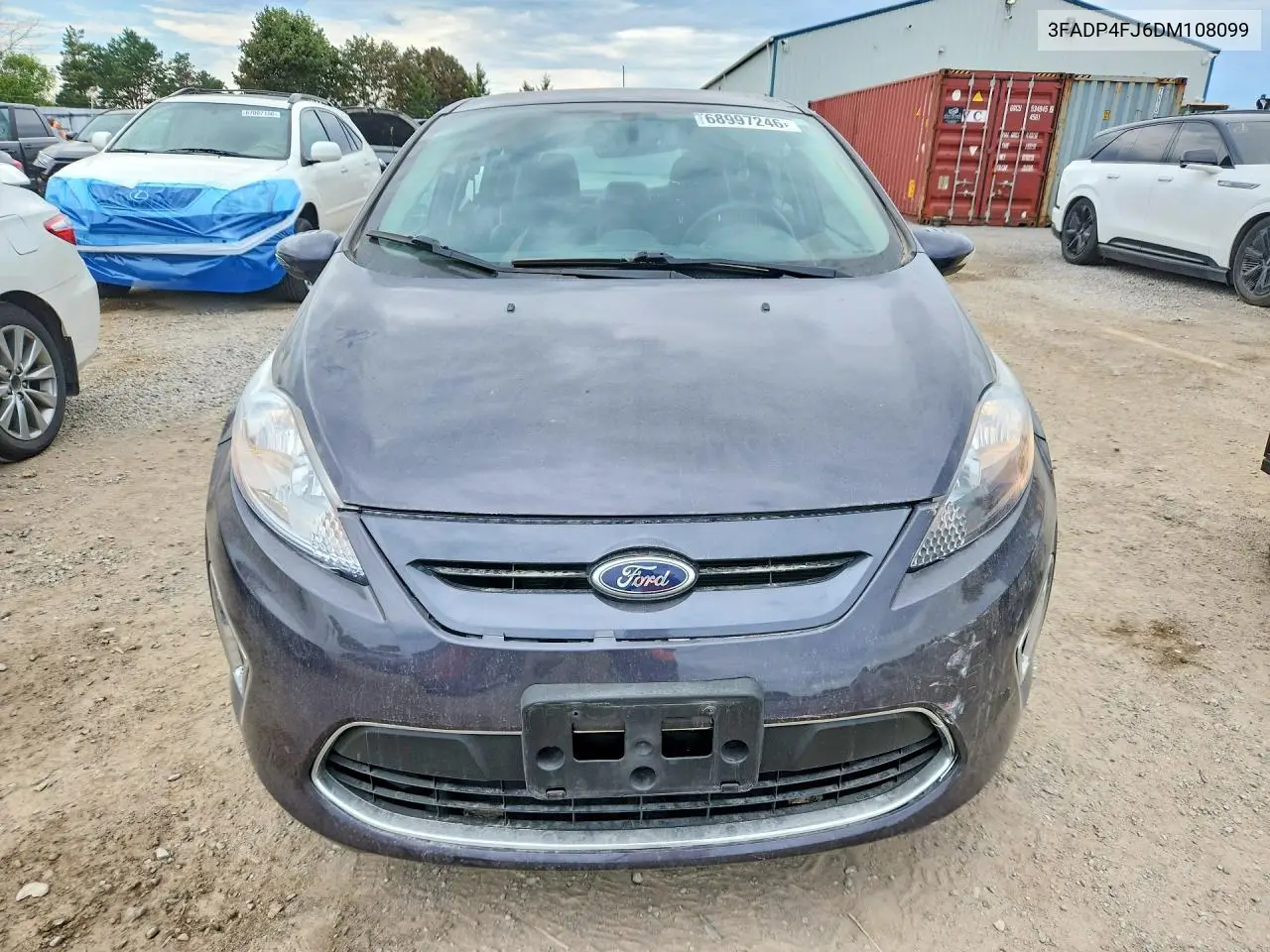 2013 FORD FIESTA VIN 3FADP4FJ6DM108099 — фото 5