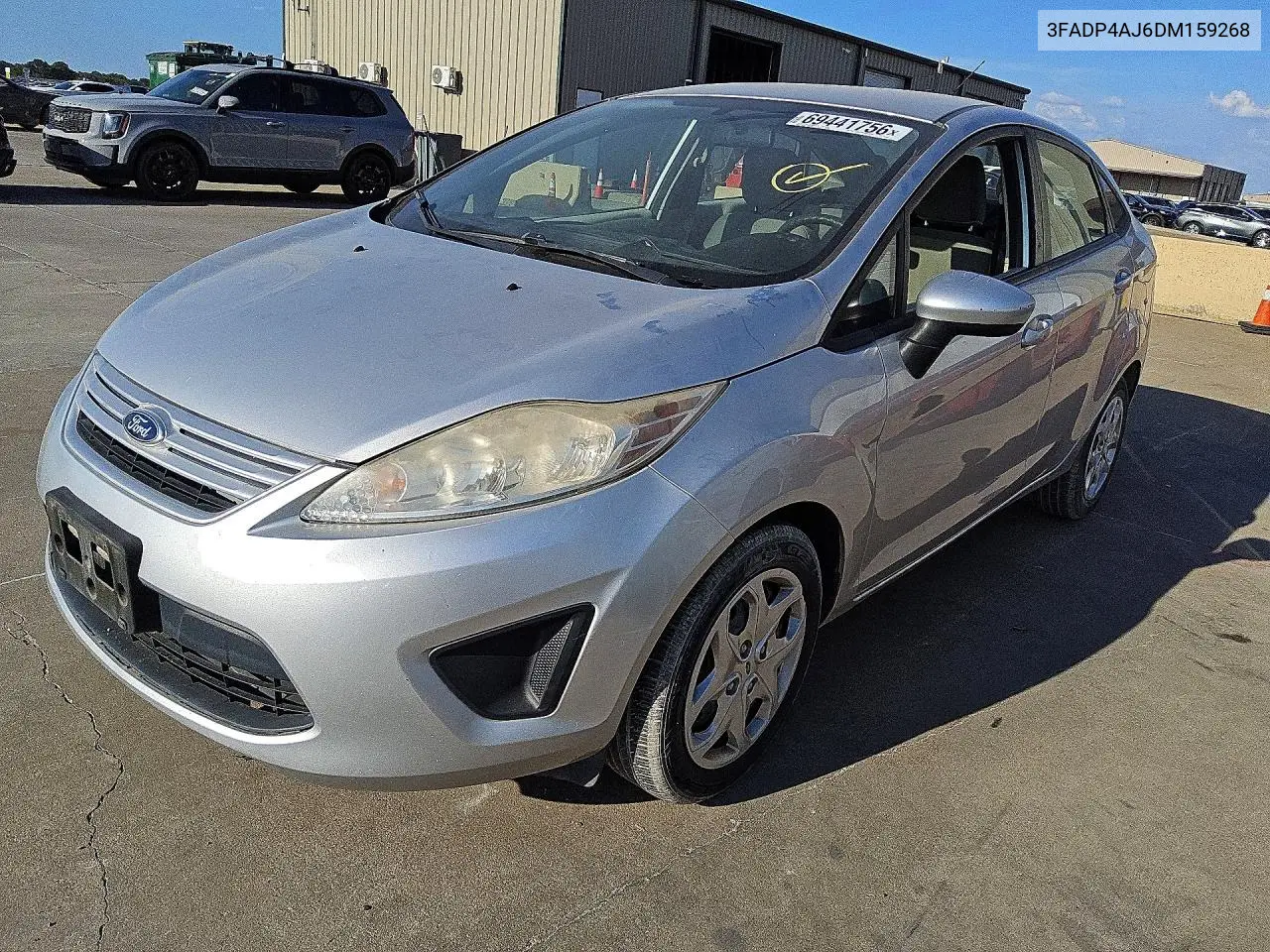 FORD FIESTA 2013, VIN 3FADP4AJ6DM159268