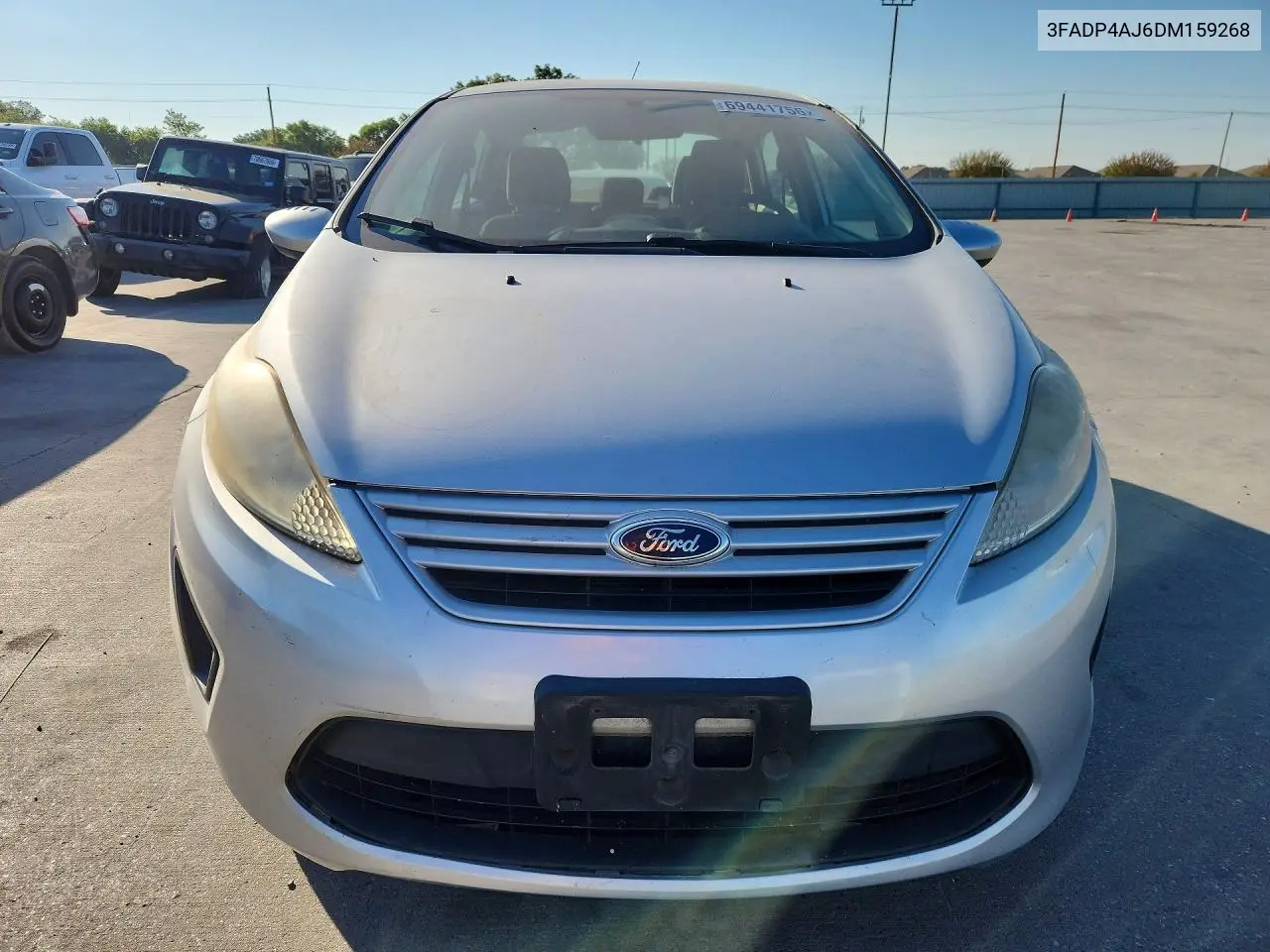 2013 FORD FIESTA VIN 3FADP4AJ6DM159268 — фото 5