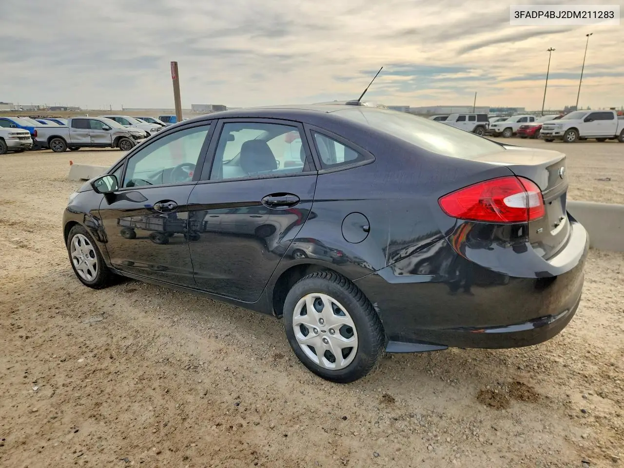 2013 FORD FIESTA VIN 3FADP4BJ2DM211283 — фото 2