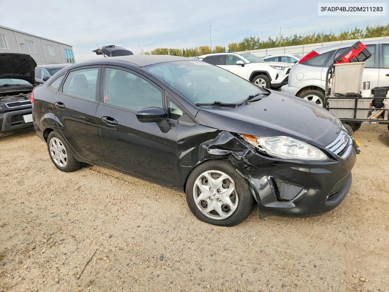 2013 FORD FIESTA VIN 3FADP4BJ2DM211283 — фото 4